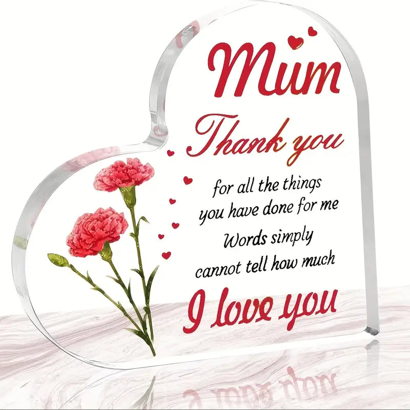 10cm Mum Plaque - Luxe-Custom-Designer