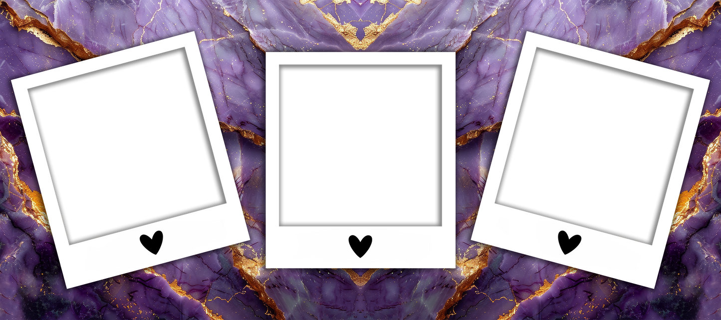 Marble Effect 3Image Photo Mug - Luxe Custom Designer