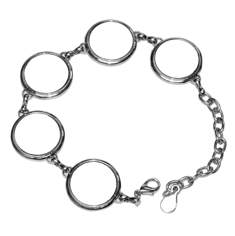 5 Image Bracelet Circle - Luxe Custom Designer