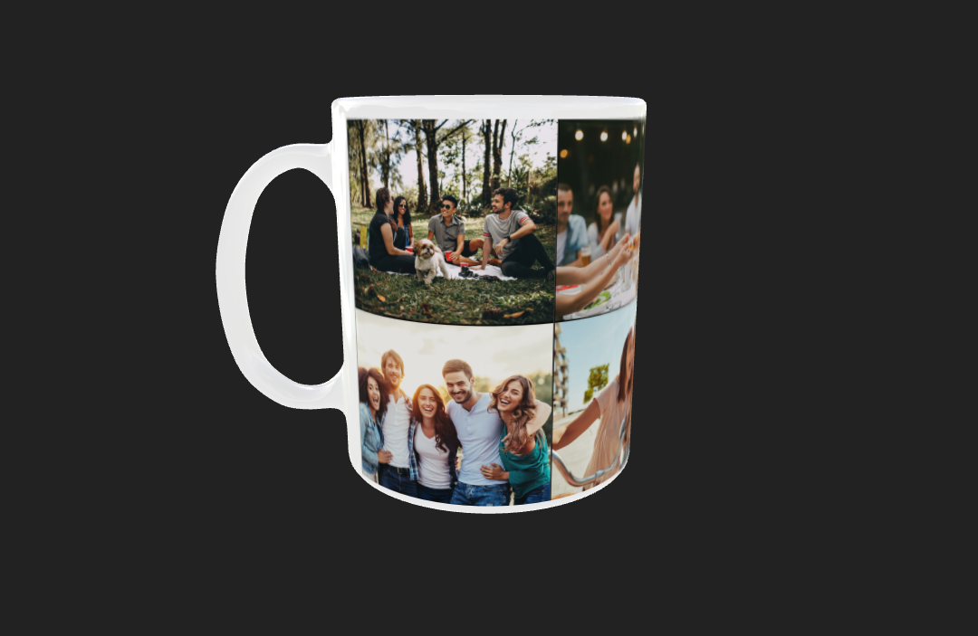 8 Panel Photo Mug - Luxe Custom Designer
