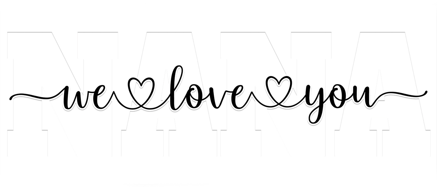 Nana Love You Photo Mug - Luxe-Custom-Designer