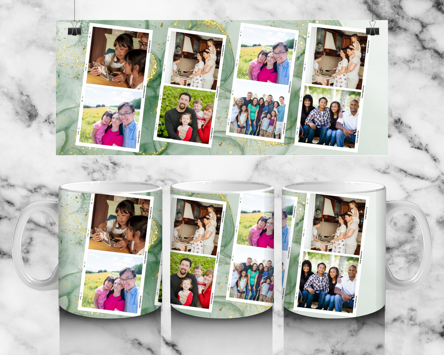 8 Panel Photo Mug - Luxe Custom Designer