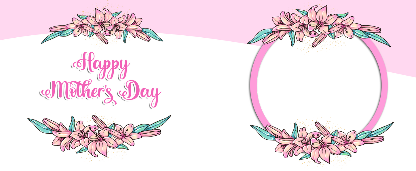 Pink Rose Mothers Day Photo Mug - Luxe-Custom-Designer