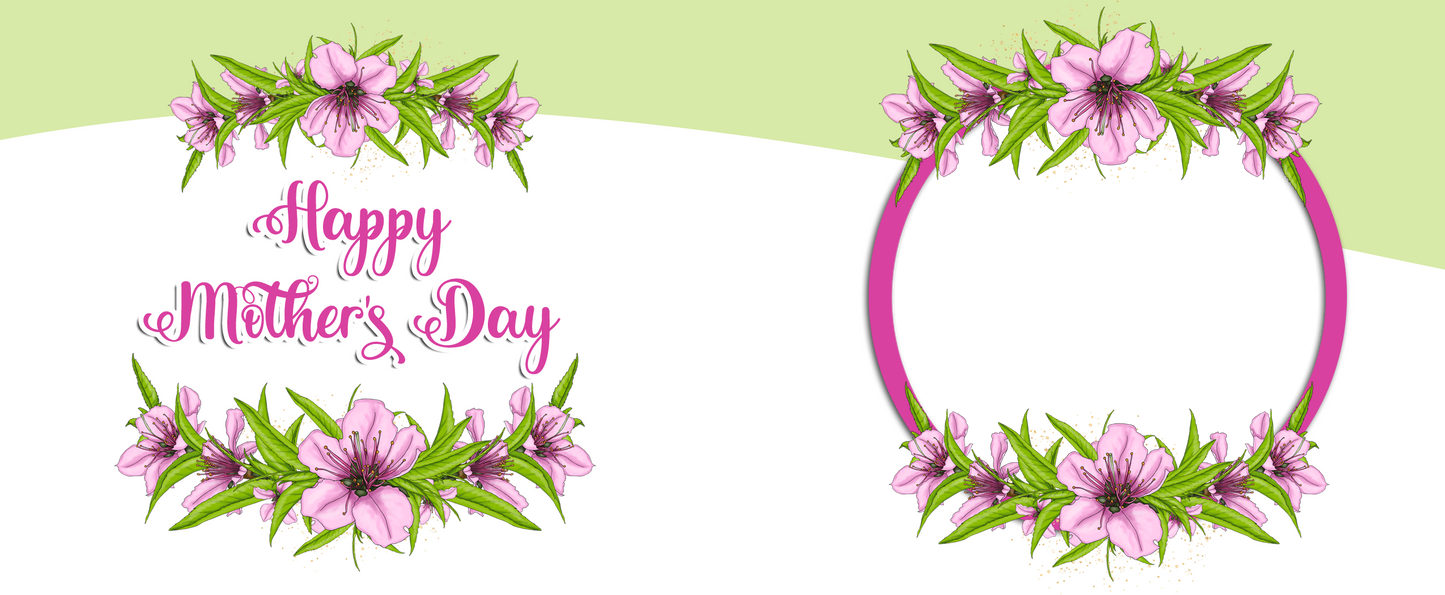 Mothers Day Pink rose photo mug - Luxe-Custom-Designer