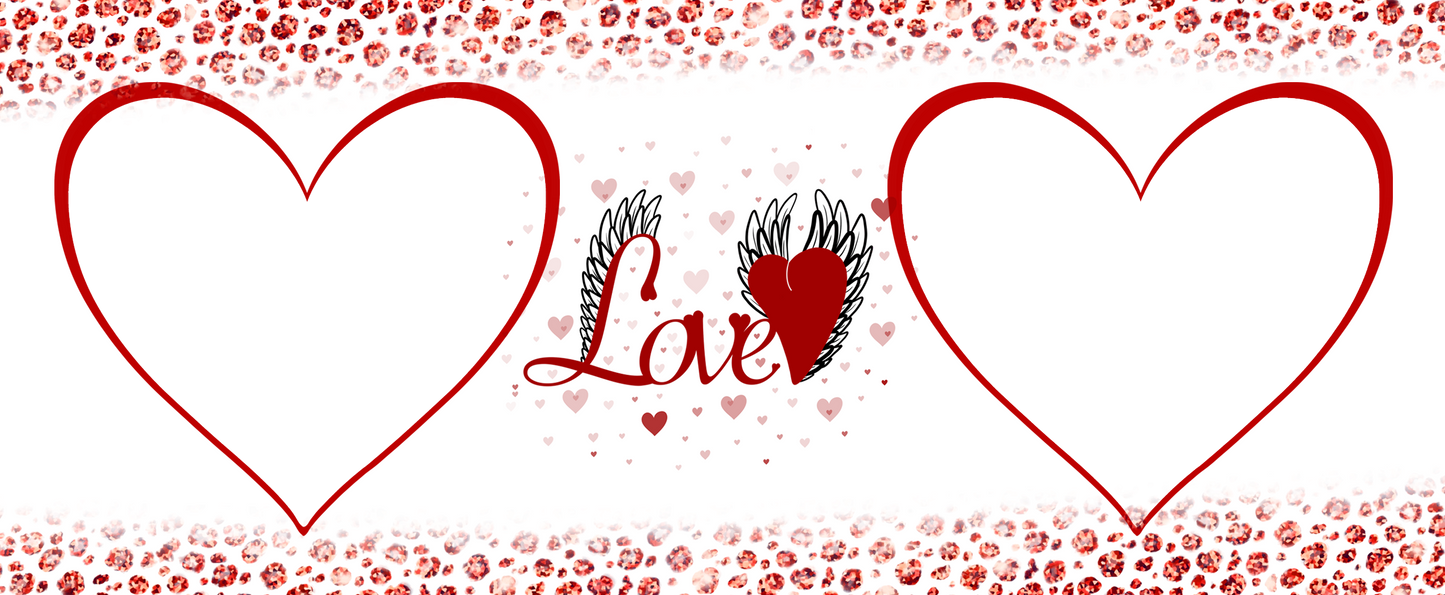Heart photo mug - Luxe-Custom-Designer