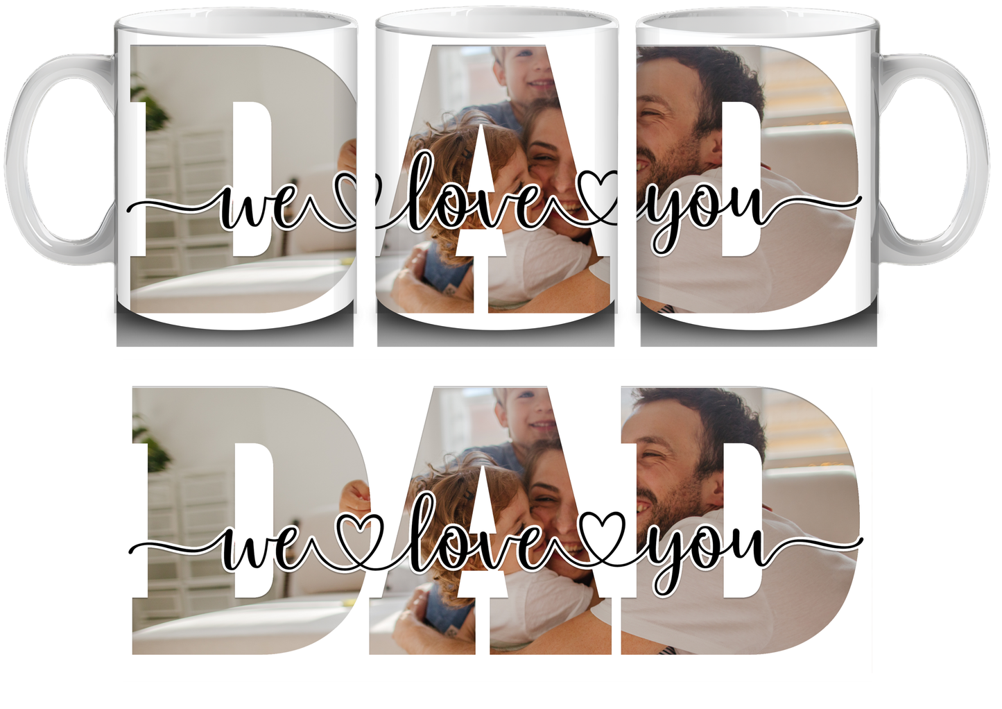 Dad Photo Mug