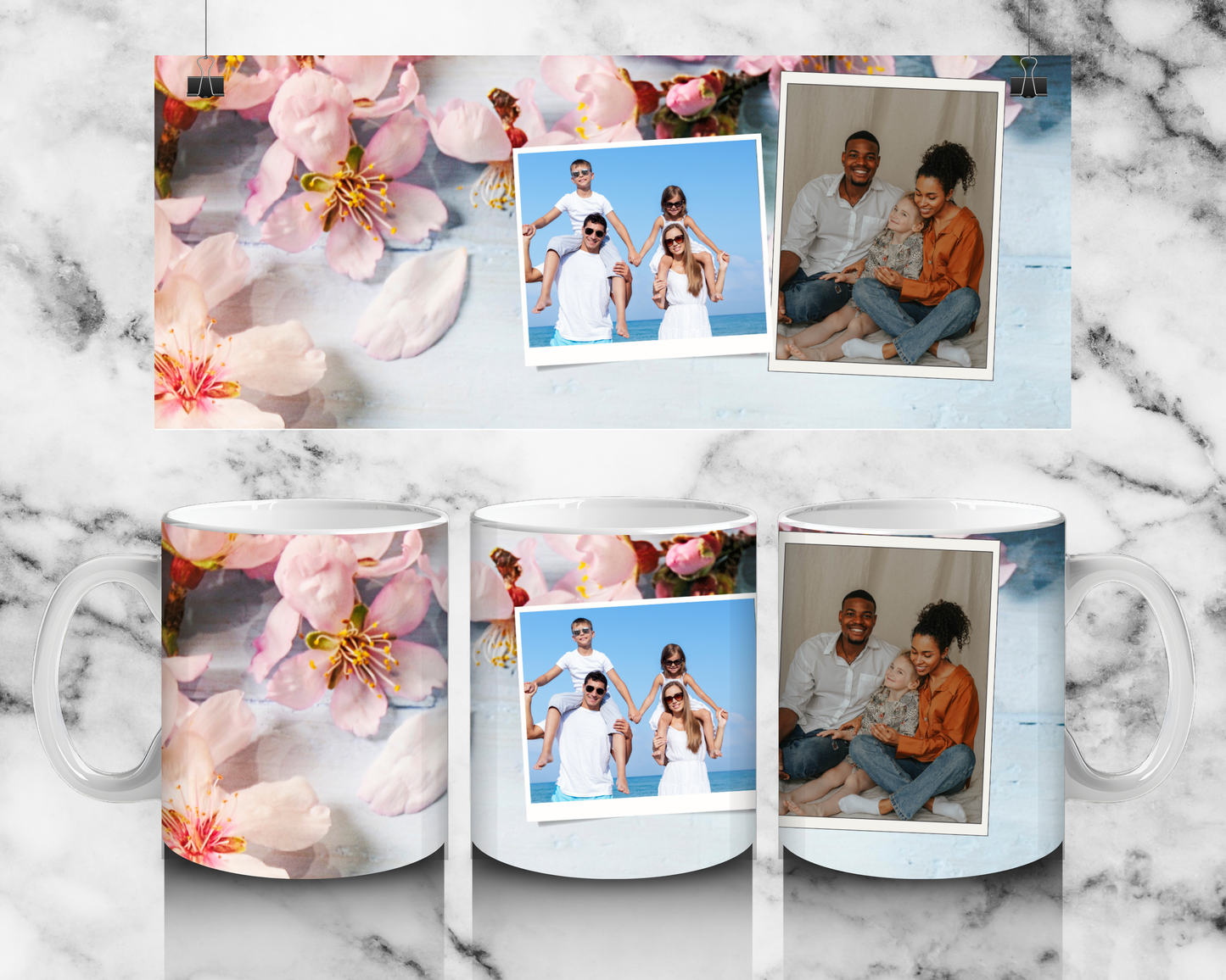 2 panel decorative Mug - Luxe-Custom-Designer