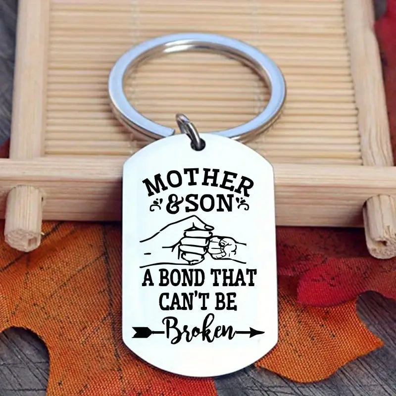 Mother and son Keyring - Luxe-Custom-Designer