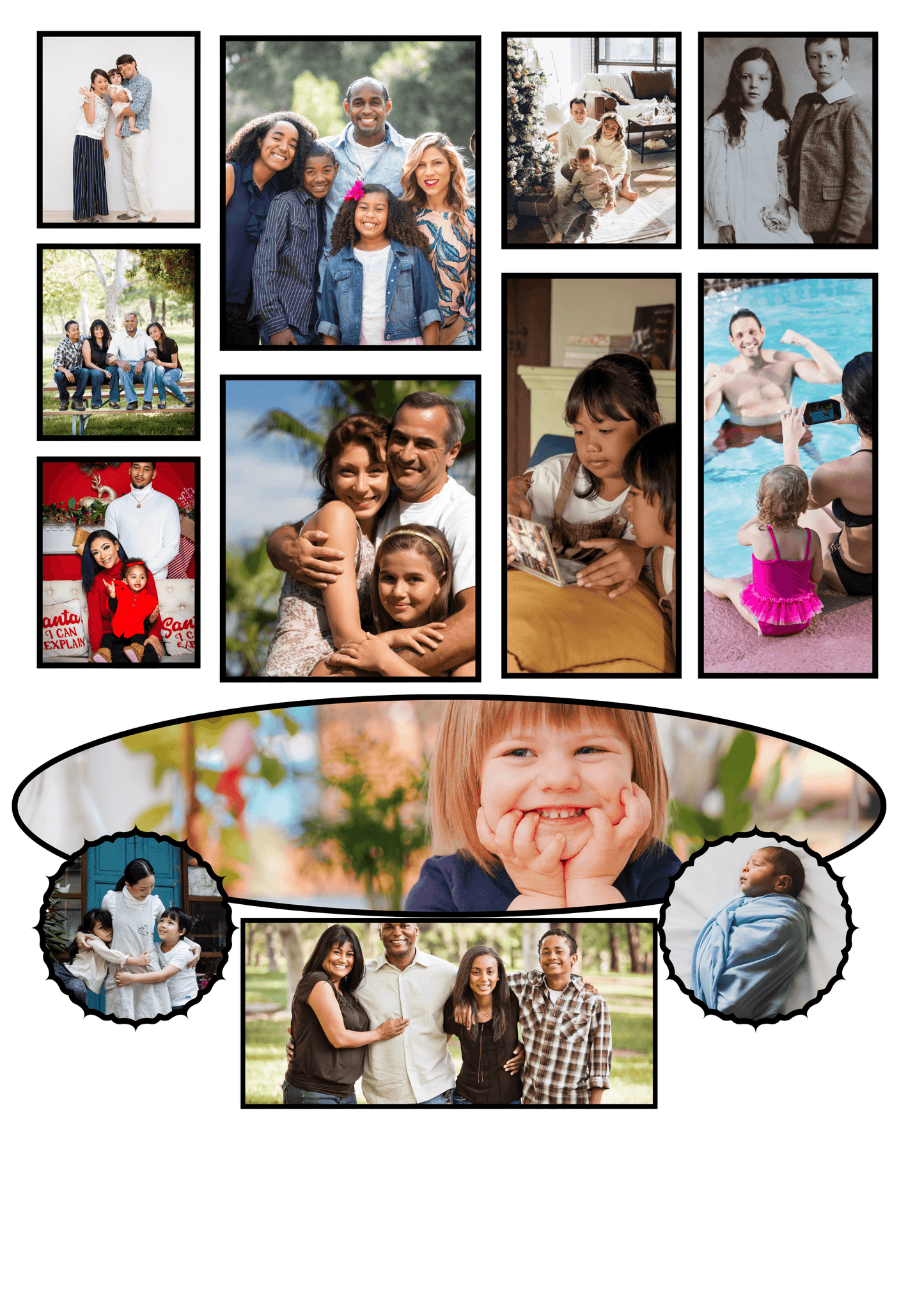 13 Panel Collage - Luxe-Custom-Designer