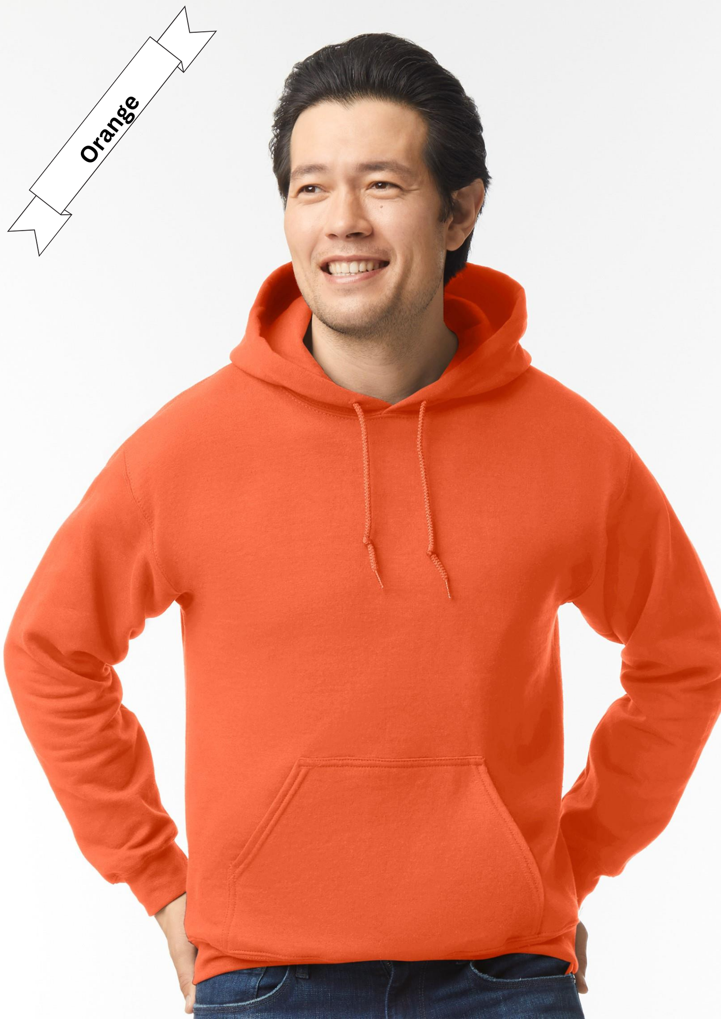 Orange Hoodie