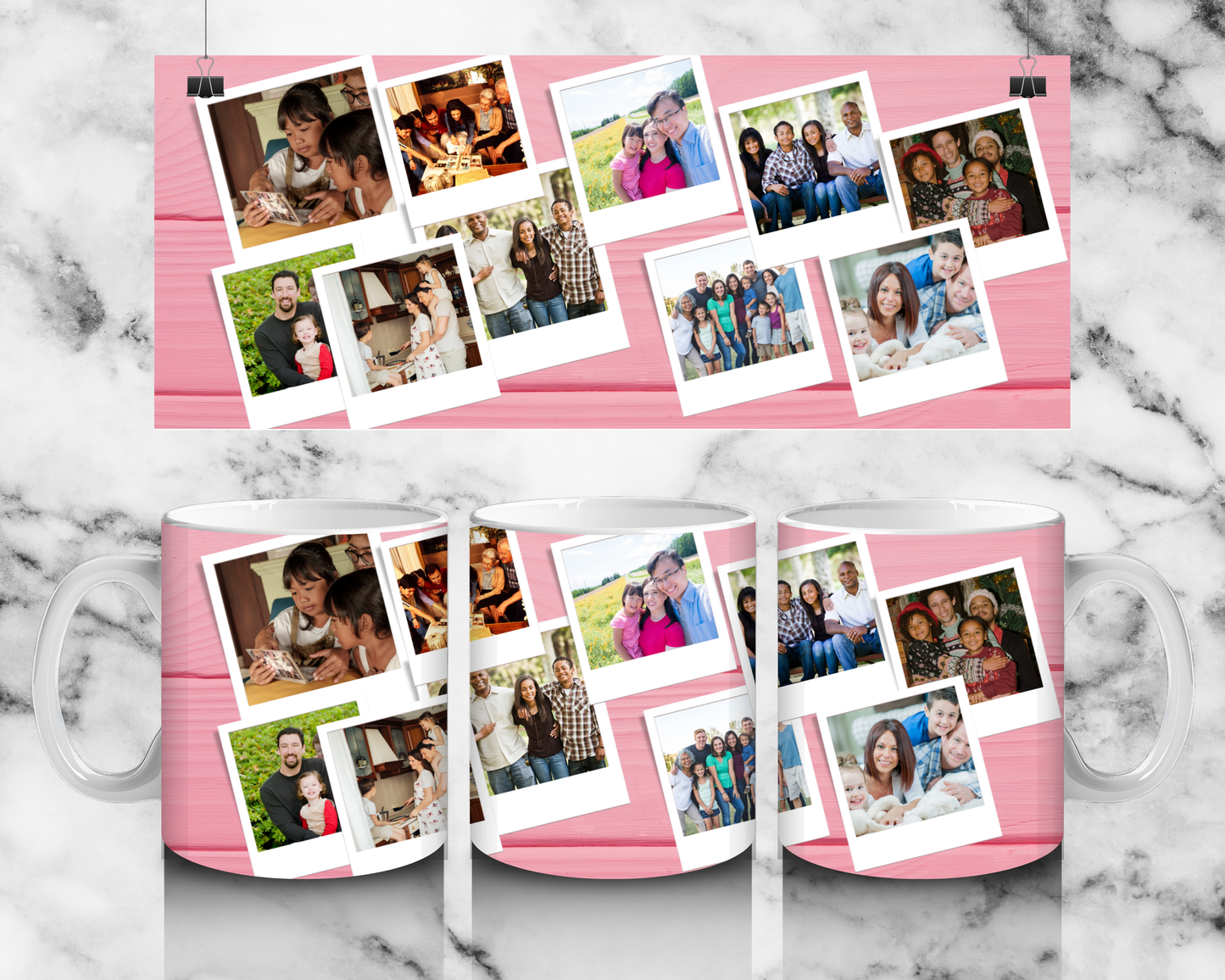 10 Panel Photo Mug - Luxe Custom Designer