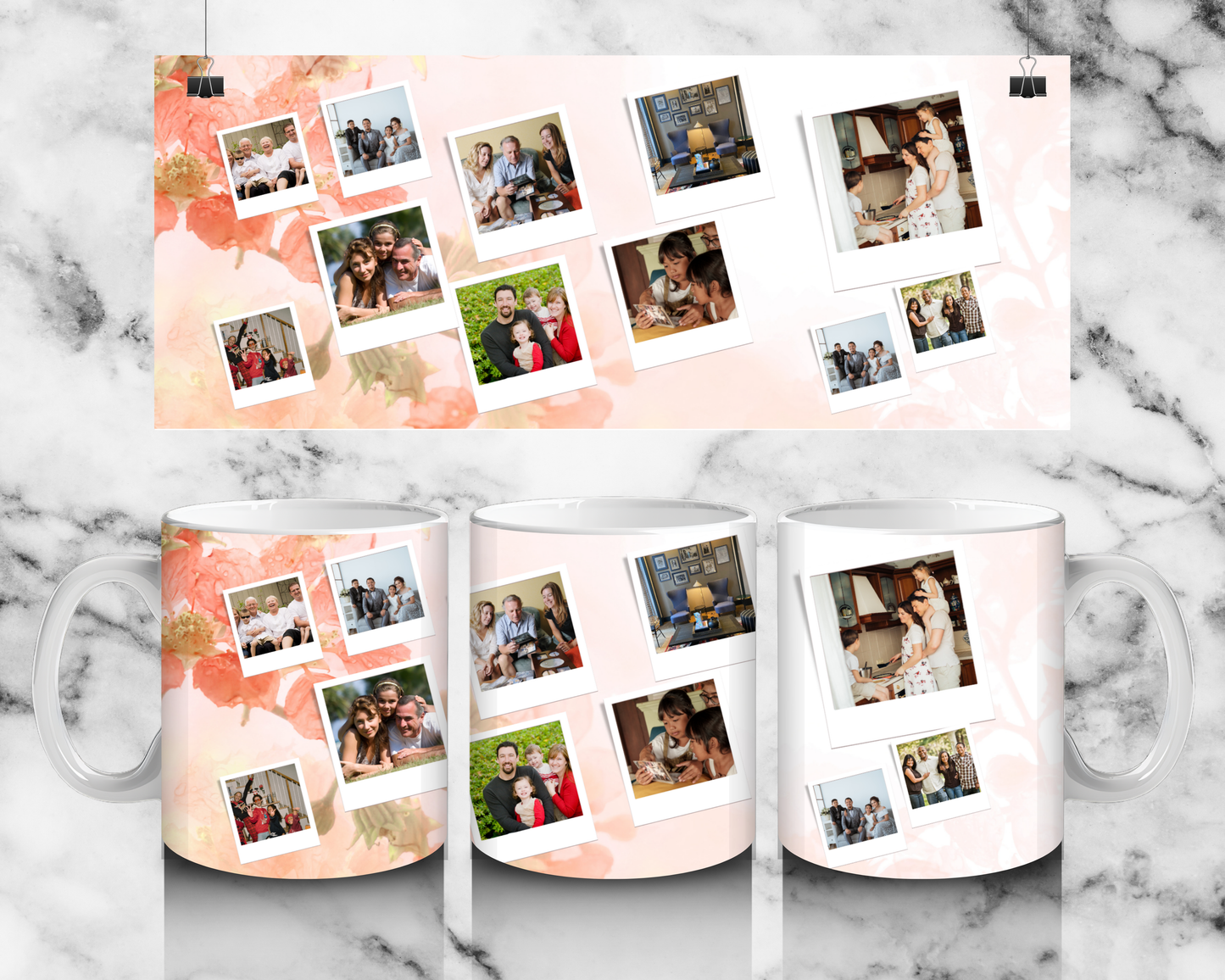 11 Panel Photo Mug - Luxe Custom Designer