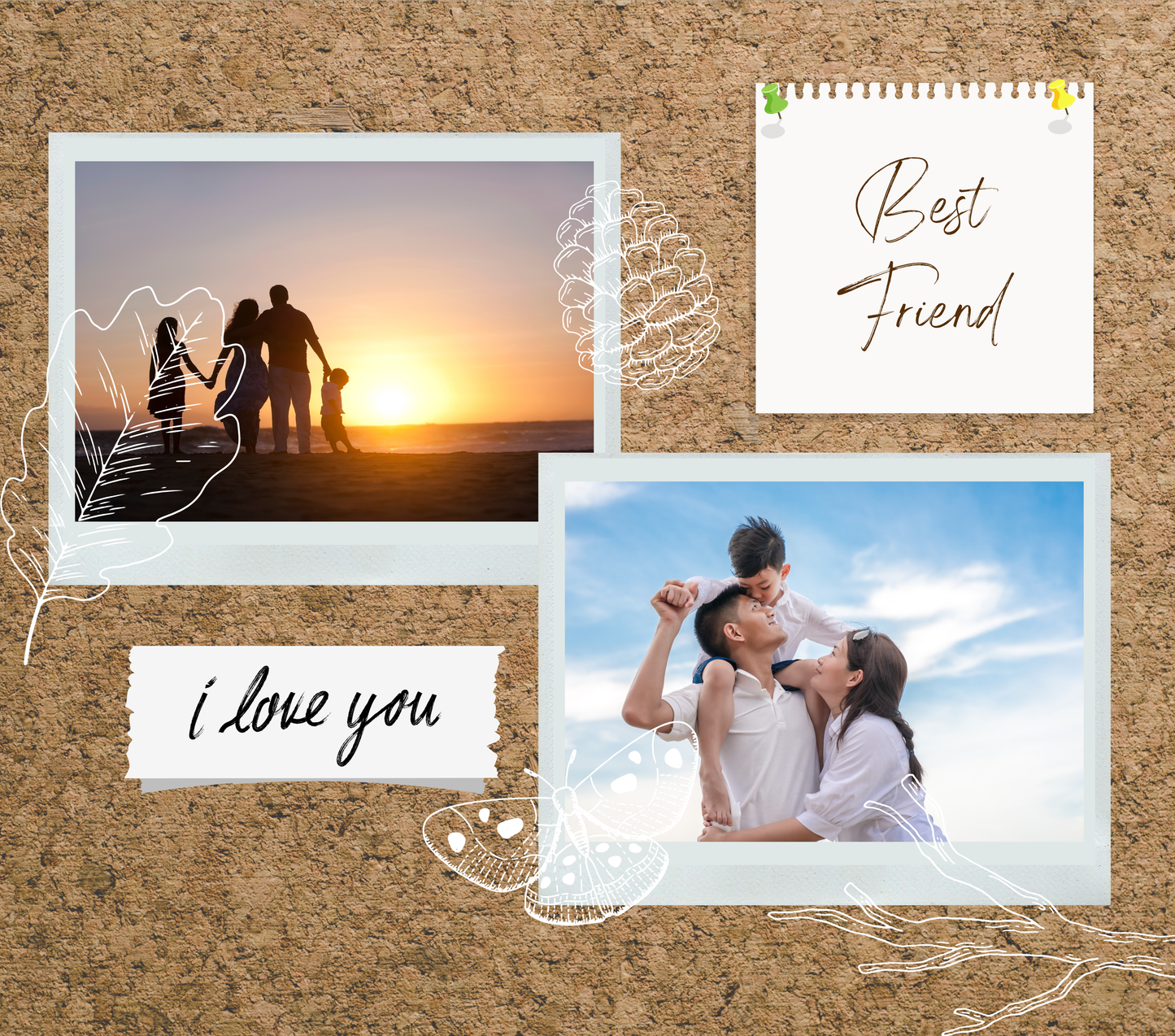 2 Image love tumbler