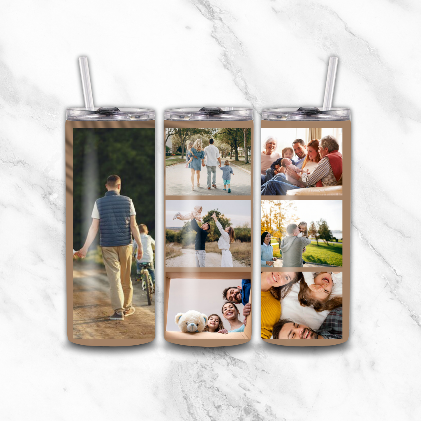 7 image tumbler