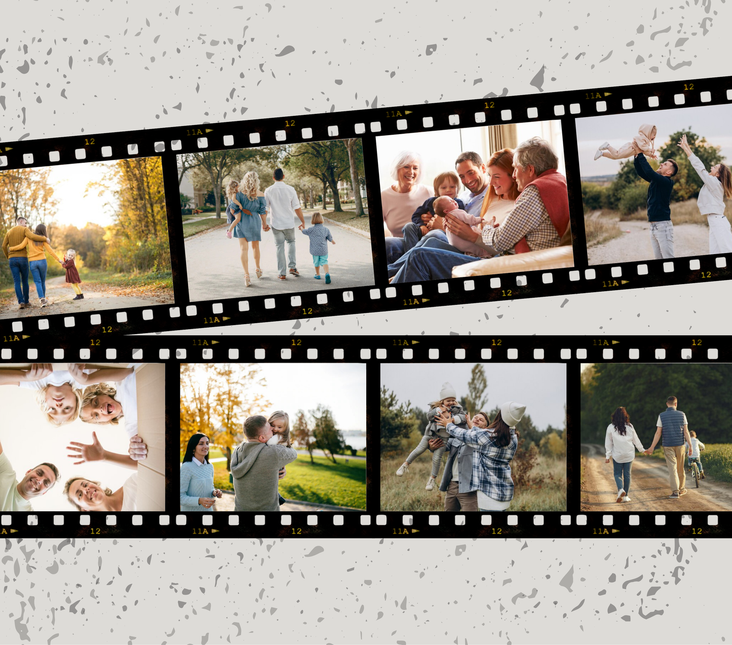 8 Image film tumbler