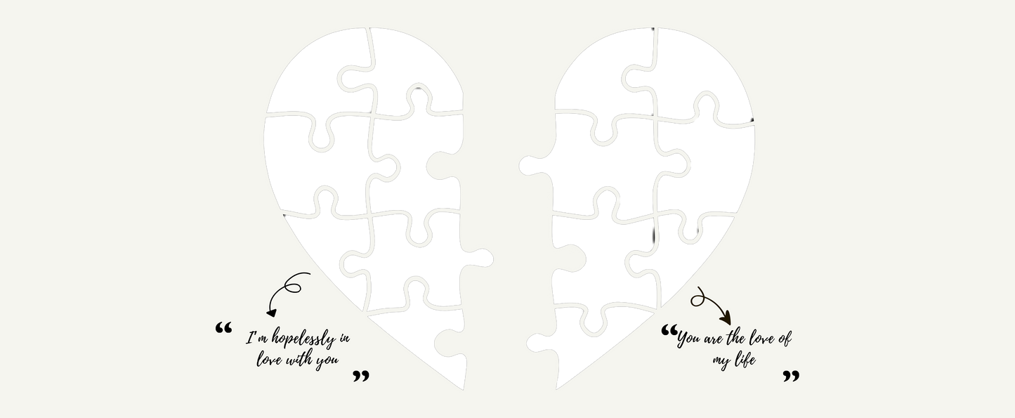 LOML Puzzle photo mug - Luxe Custom Designer