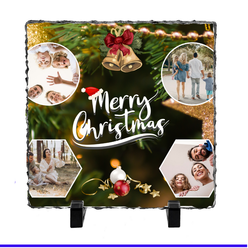 Christmas 4 image slate - Luxe-Custom-Designer