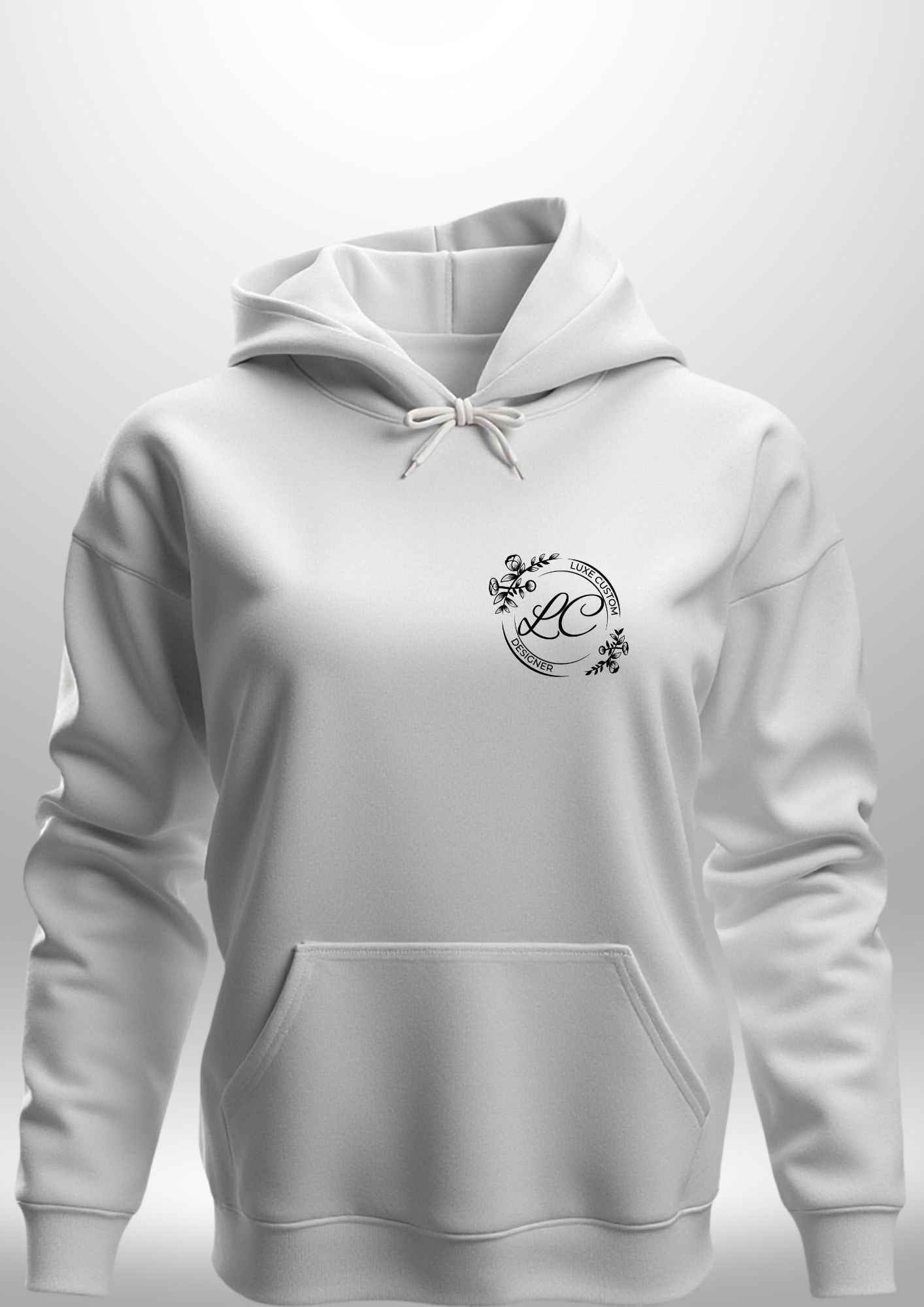 "NO FEAR" Luxe Hoodie - Luxe Custom Designer