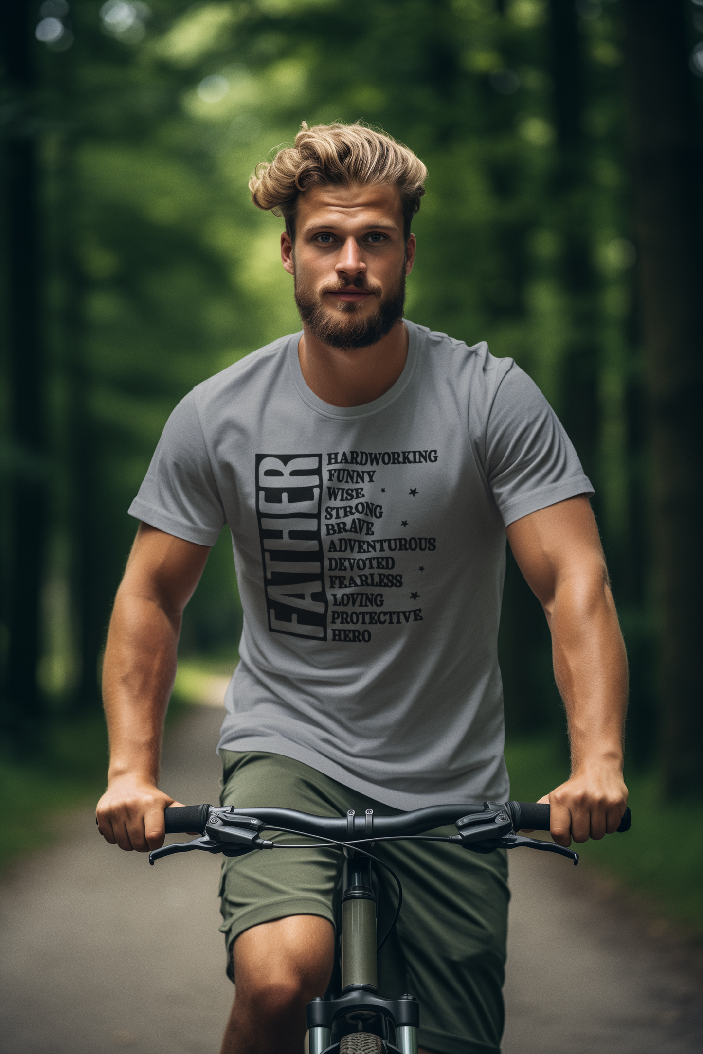 Father T-Shirt, Hard working - Funny - Wise - Luxe Custom Designer