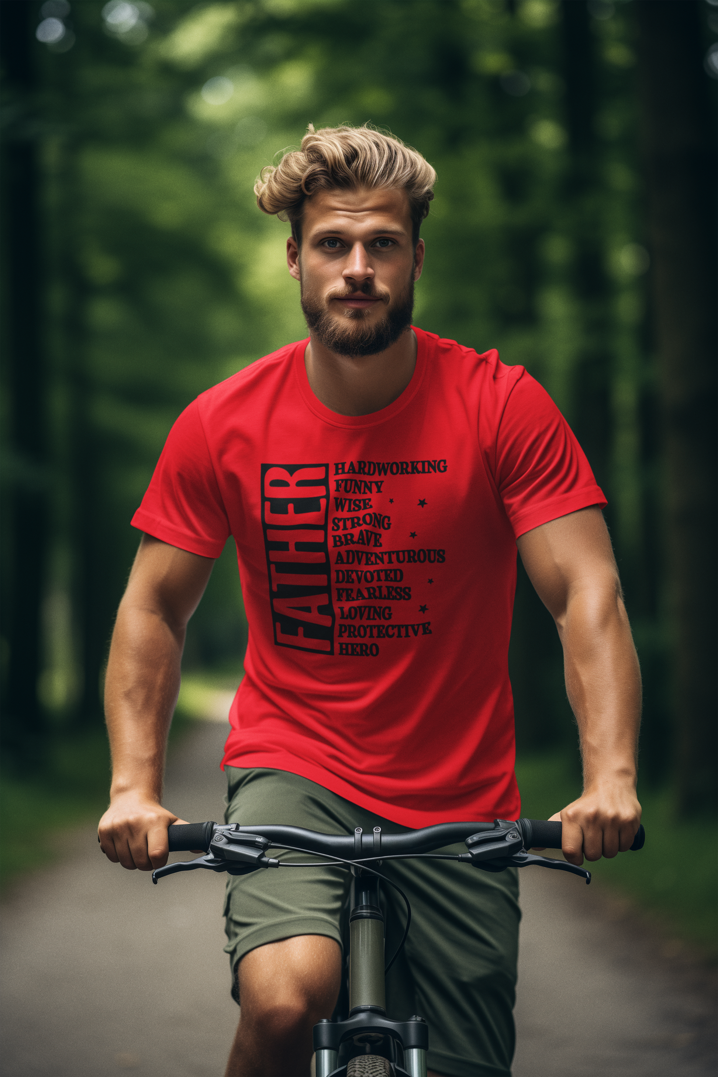 Father T-Shirt, Hard working - Funny - Wise - Luxe Custom Designer