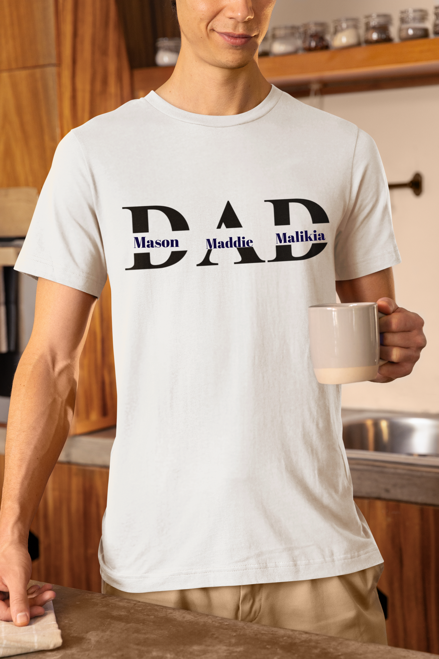 Dad Top With custom names