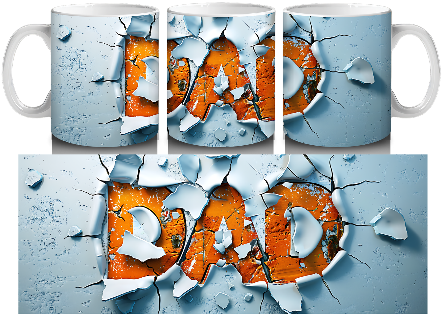 Ice Cool 3D Mugs for Dad