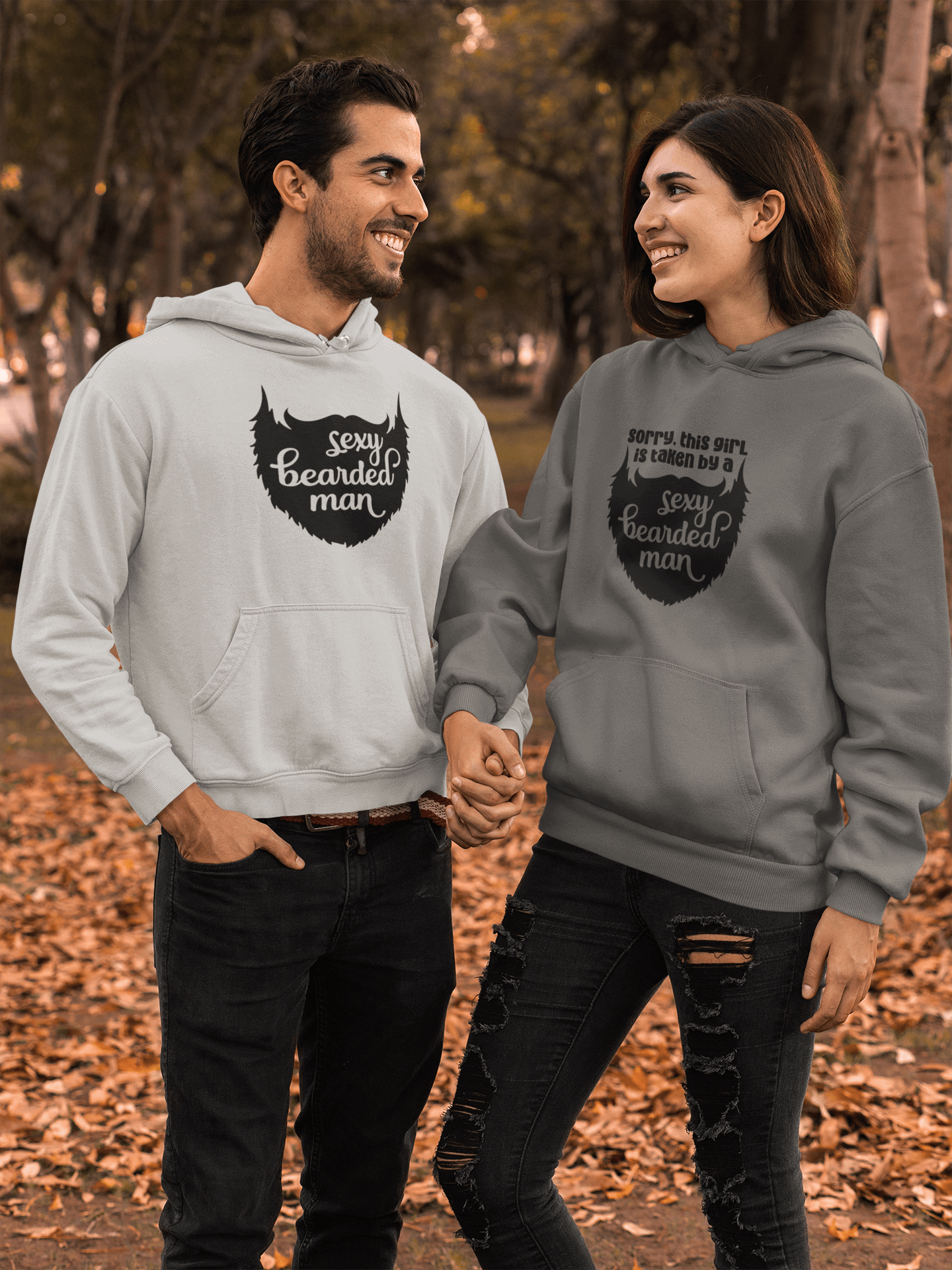 Bearded Man Hoodie Set - Luxe-Custom-Designer