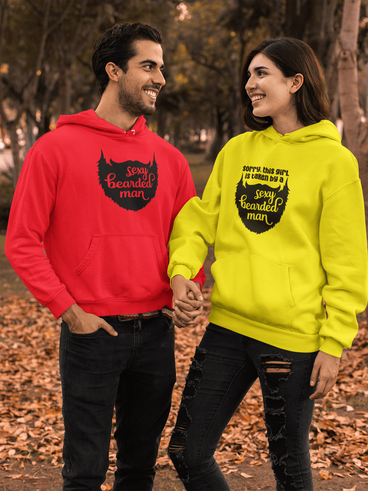 Bearded Man Hoodie Set - Luxe-Custom-Designer