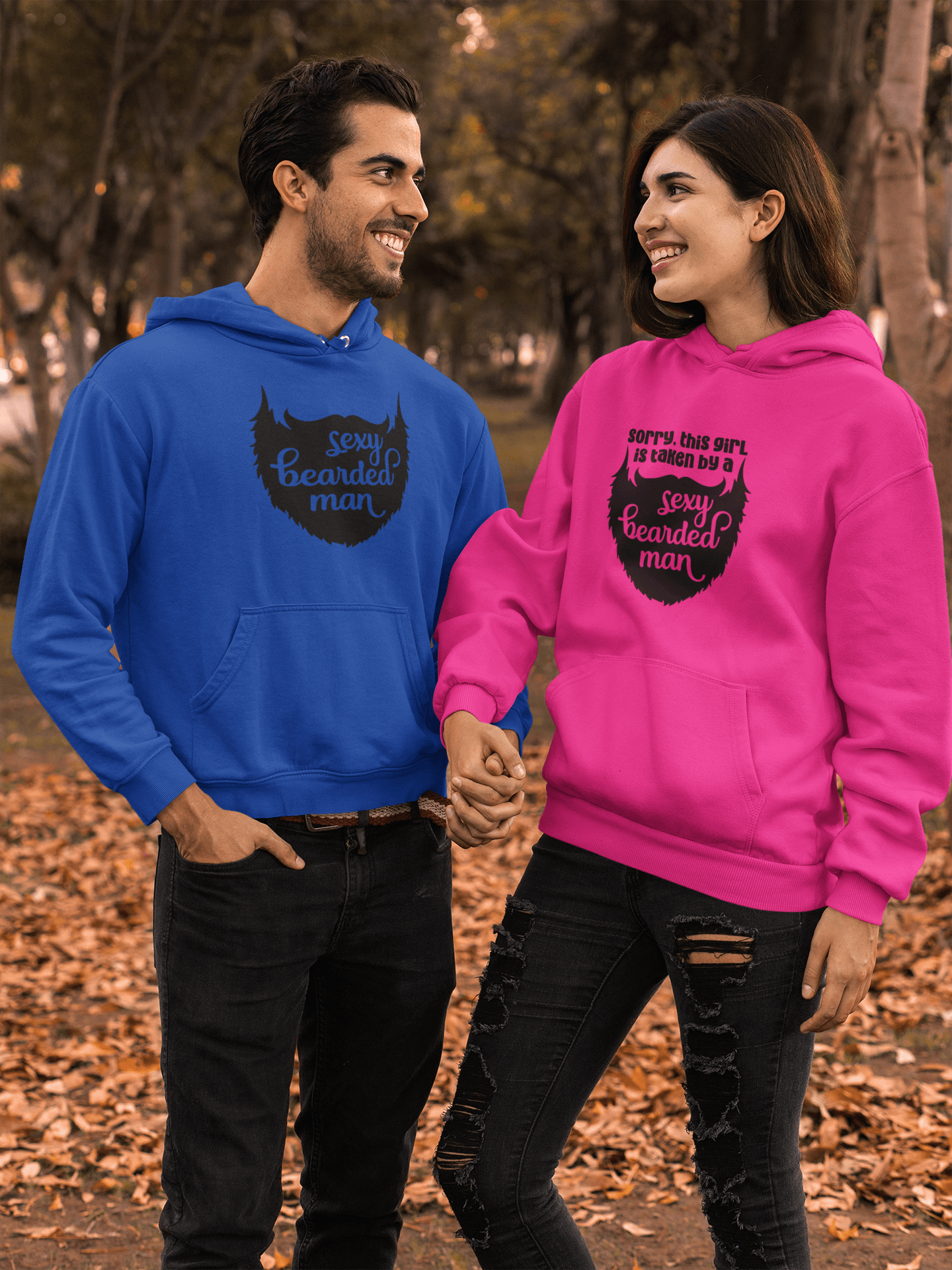 Bearded Man Hoodie Set - Luxe-Custom-Designer