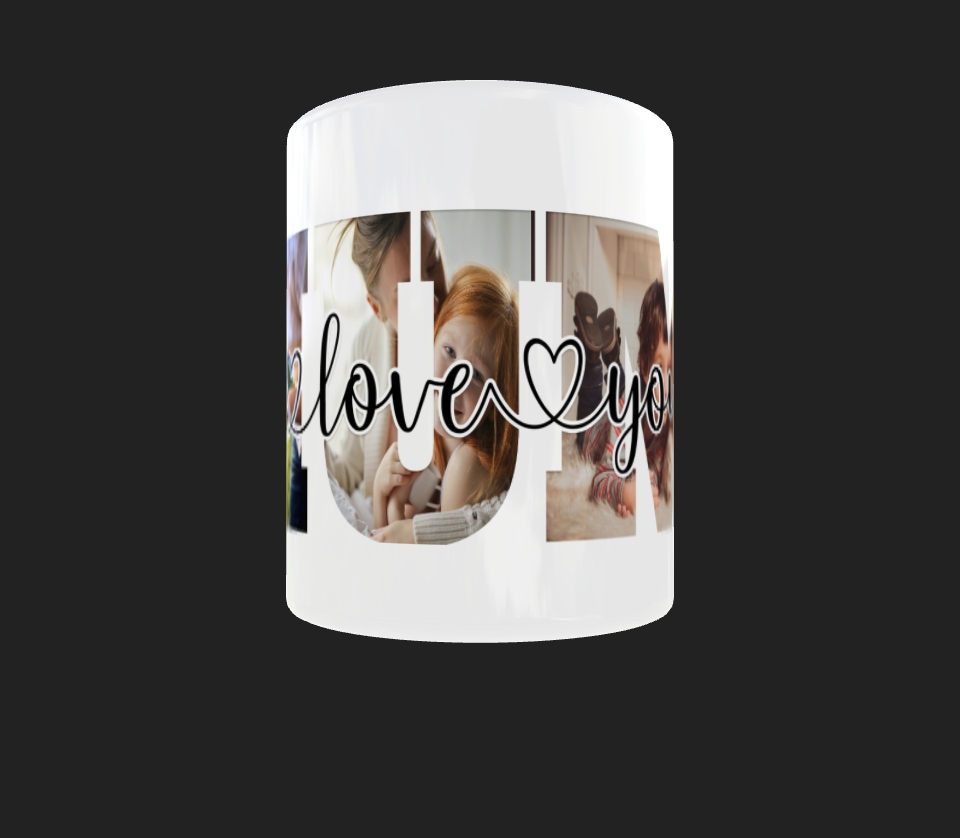 LY Mum Photo Mug - Luxe-Custom-Designer