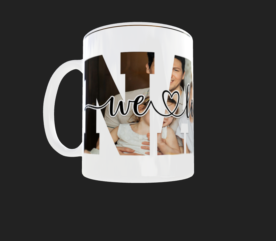 Nana Love You Photo Mug - Luxe-Custom-Designer