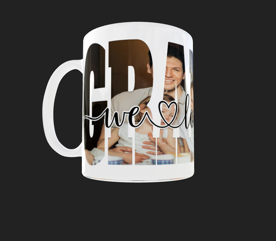 GRANDAD Photo Mug - Luxe-Custom-Designer