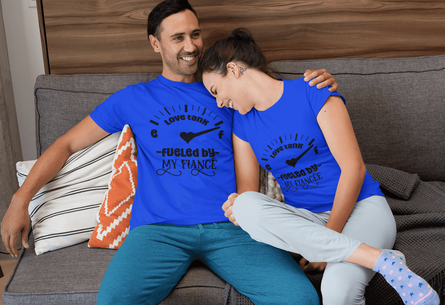 Fueled By my Fiancé T-Shirt Set - Luxe-Custom-Designer