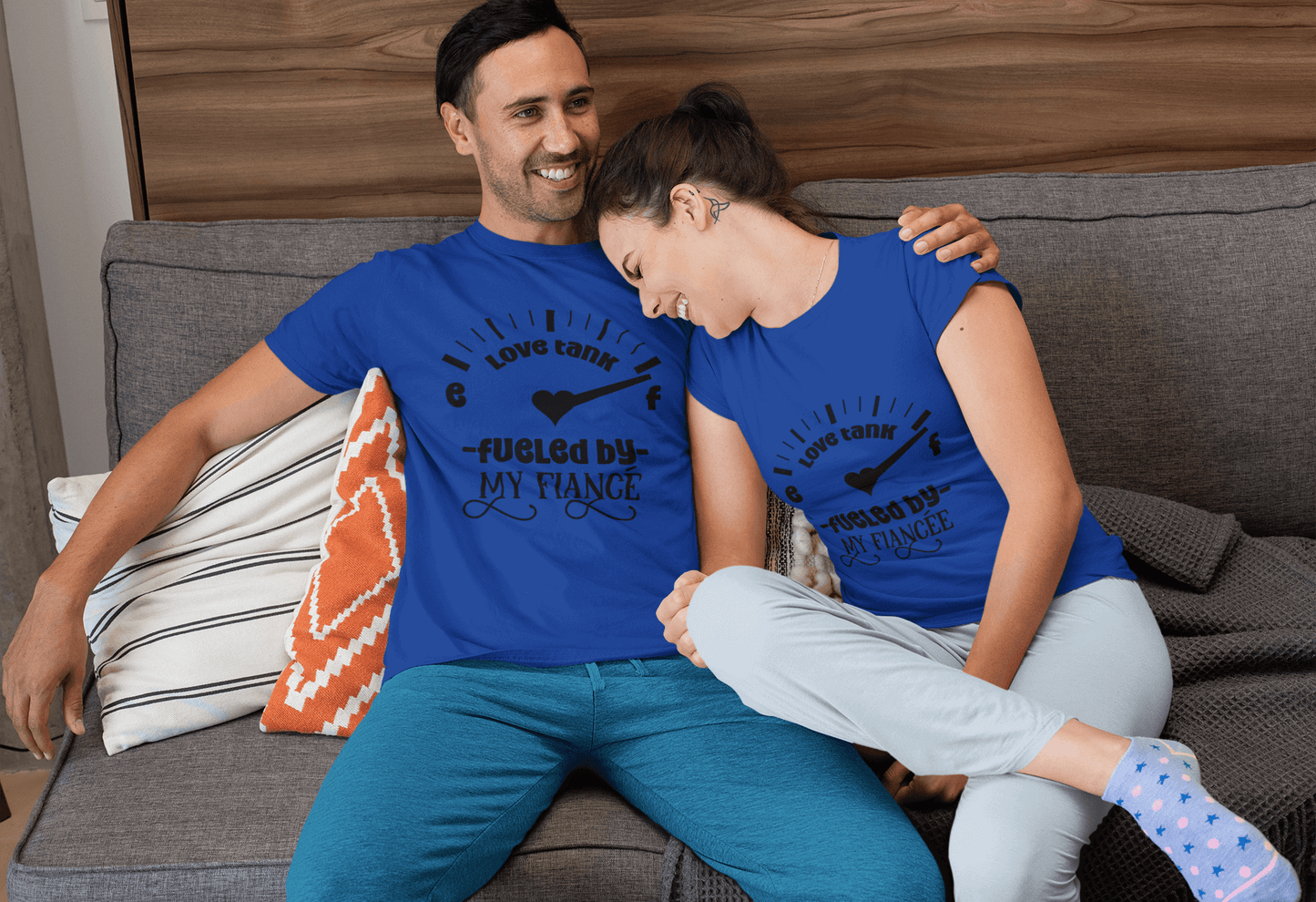 Fueled By my Fiancé T-Shirt Set - Luxe-Custom-Designer