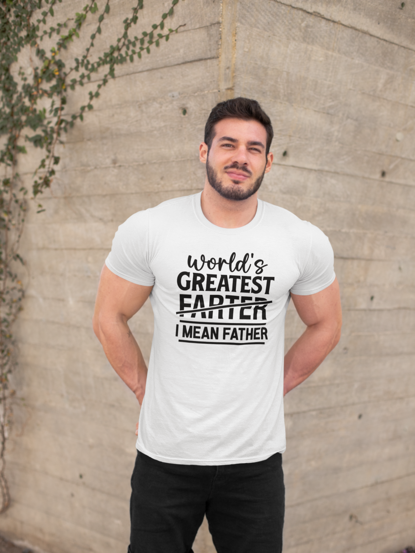 Greatest Father/Farter T-Shirt - Luxe Custom Designer