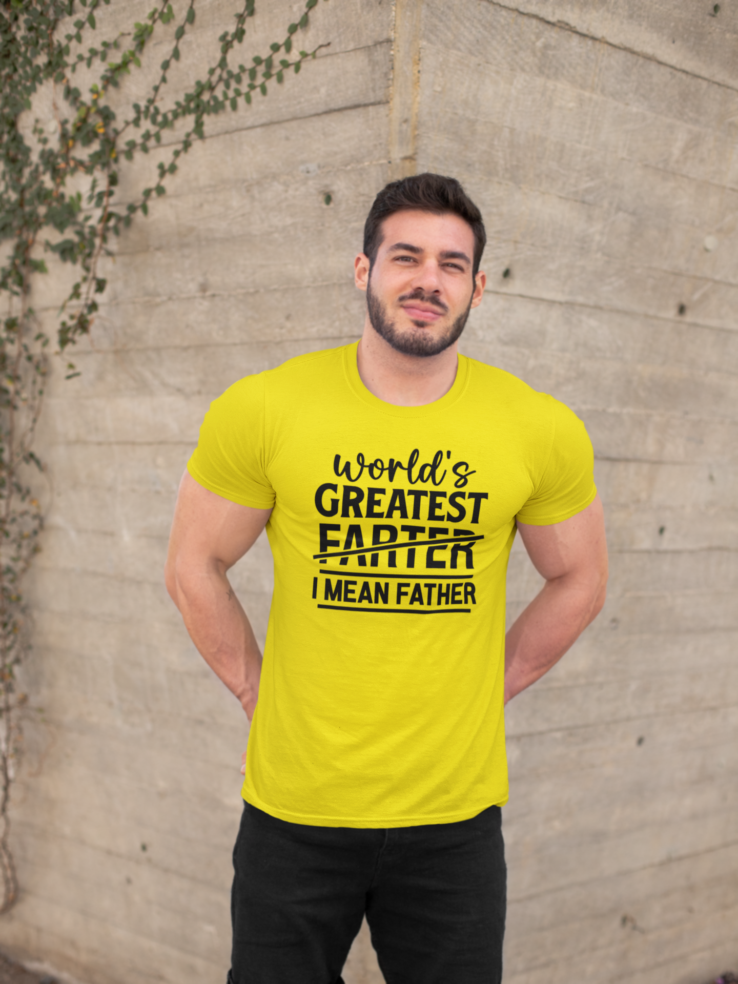 Greatest Father/Farter T-Shirt - Luxe Custom Designer