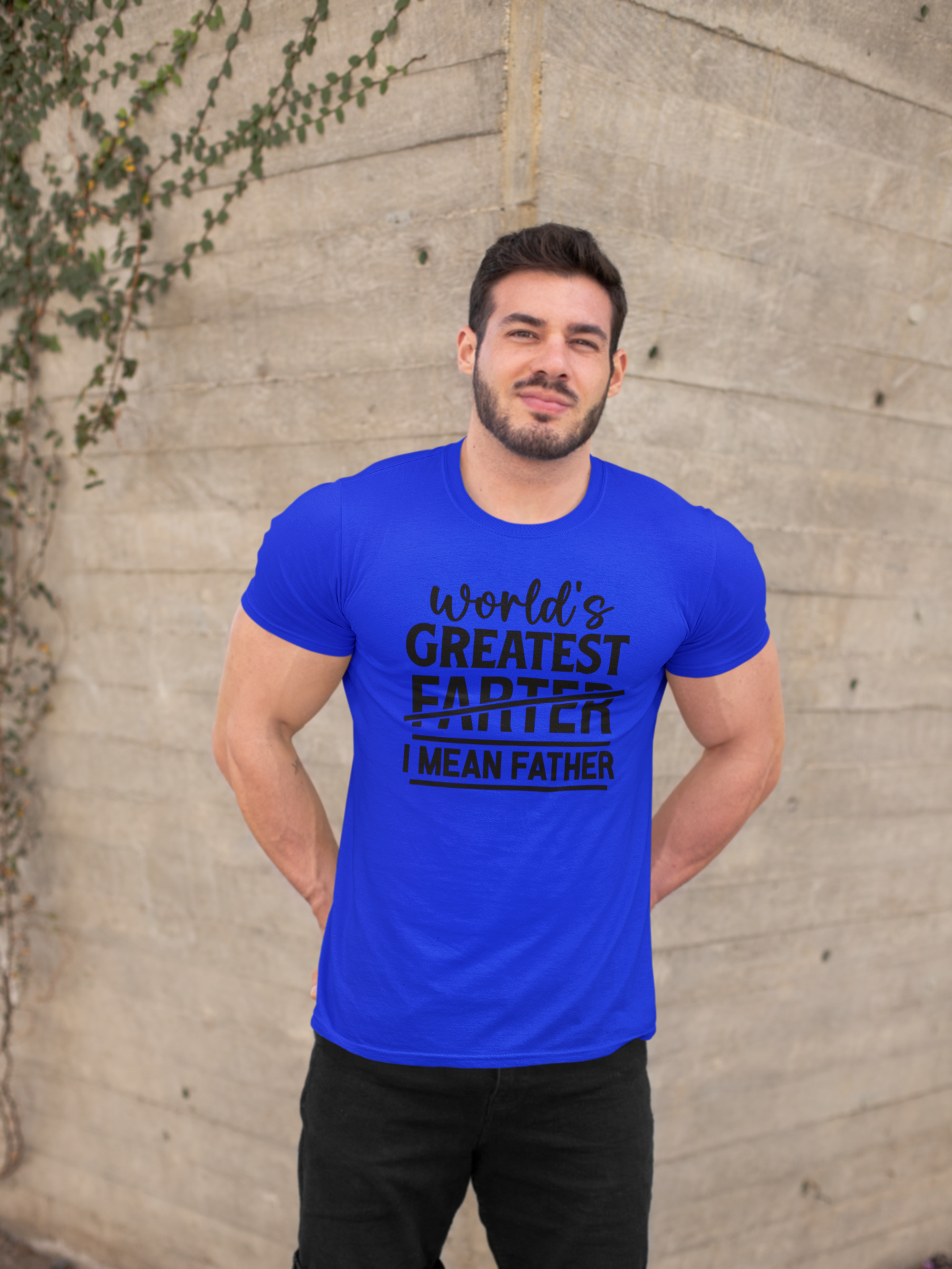 Greatest Father/Farter T-Shirt - Luxe Custom Designer