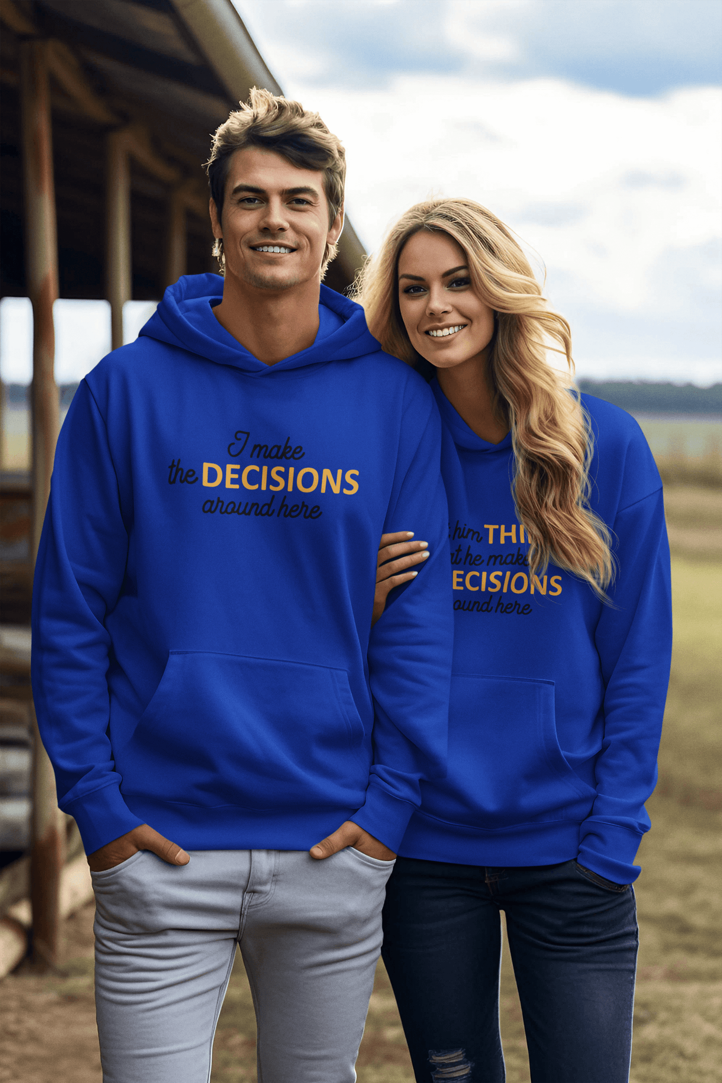 I make the decisions Matching Hoodie Set - Luxe-Custom-Designer