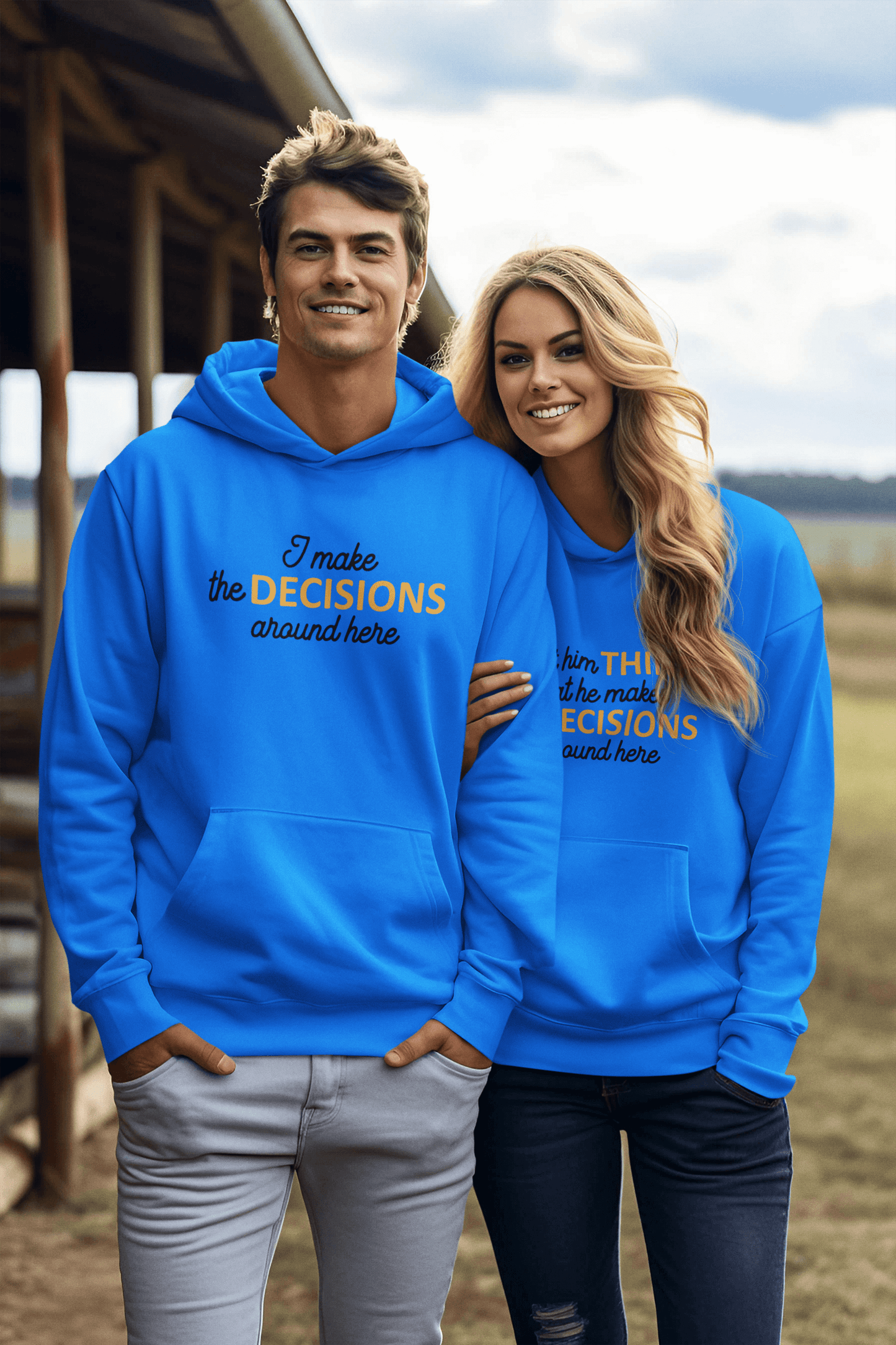 I make the decisions Matching Hoodie Set - Luxe-Custom-Designer