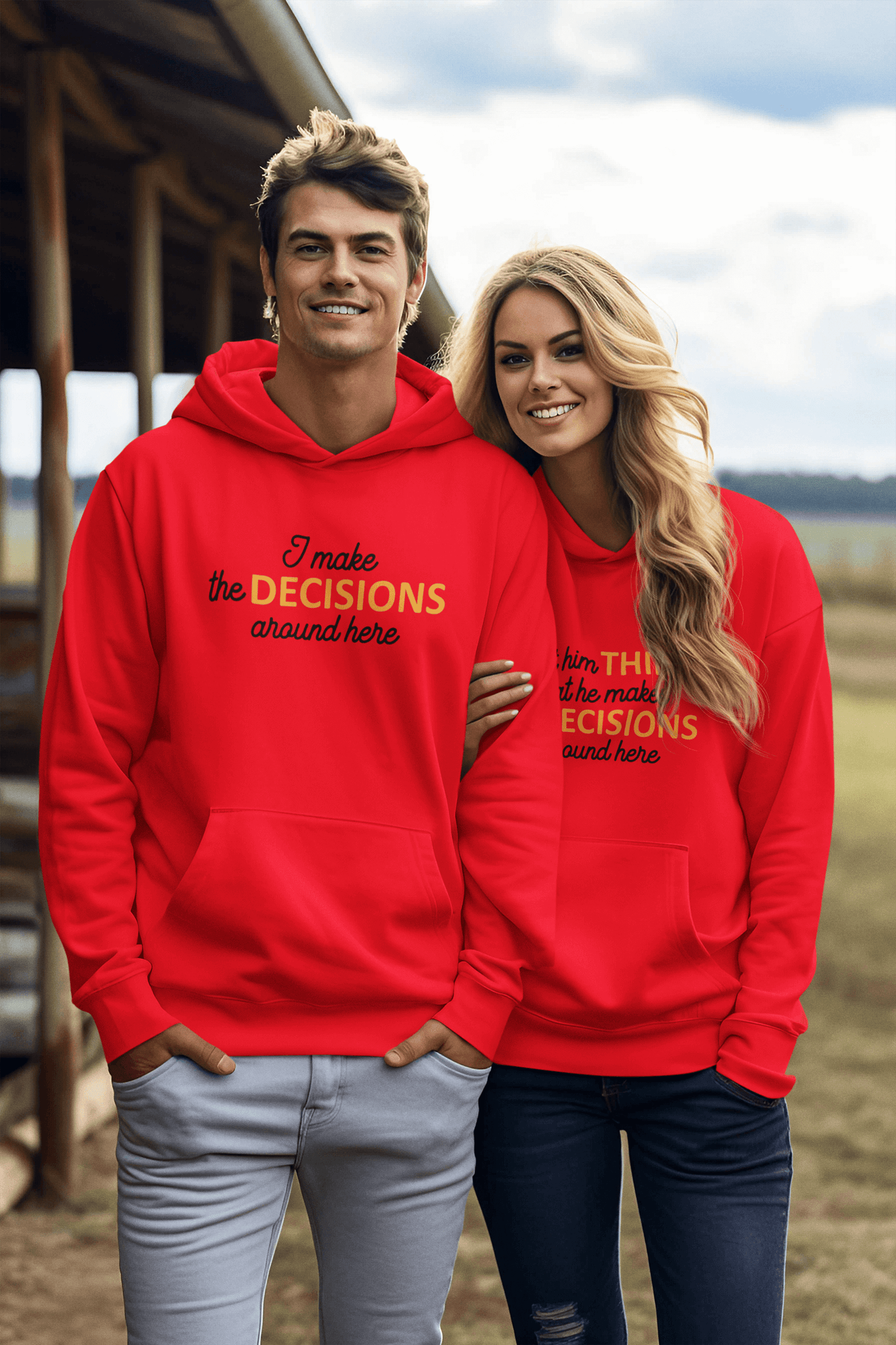 I make the decisions Matching Hoodie Set - Luxe-Custom-Designer