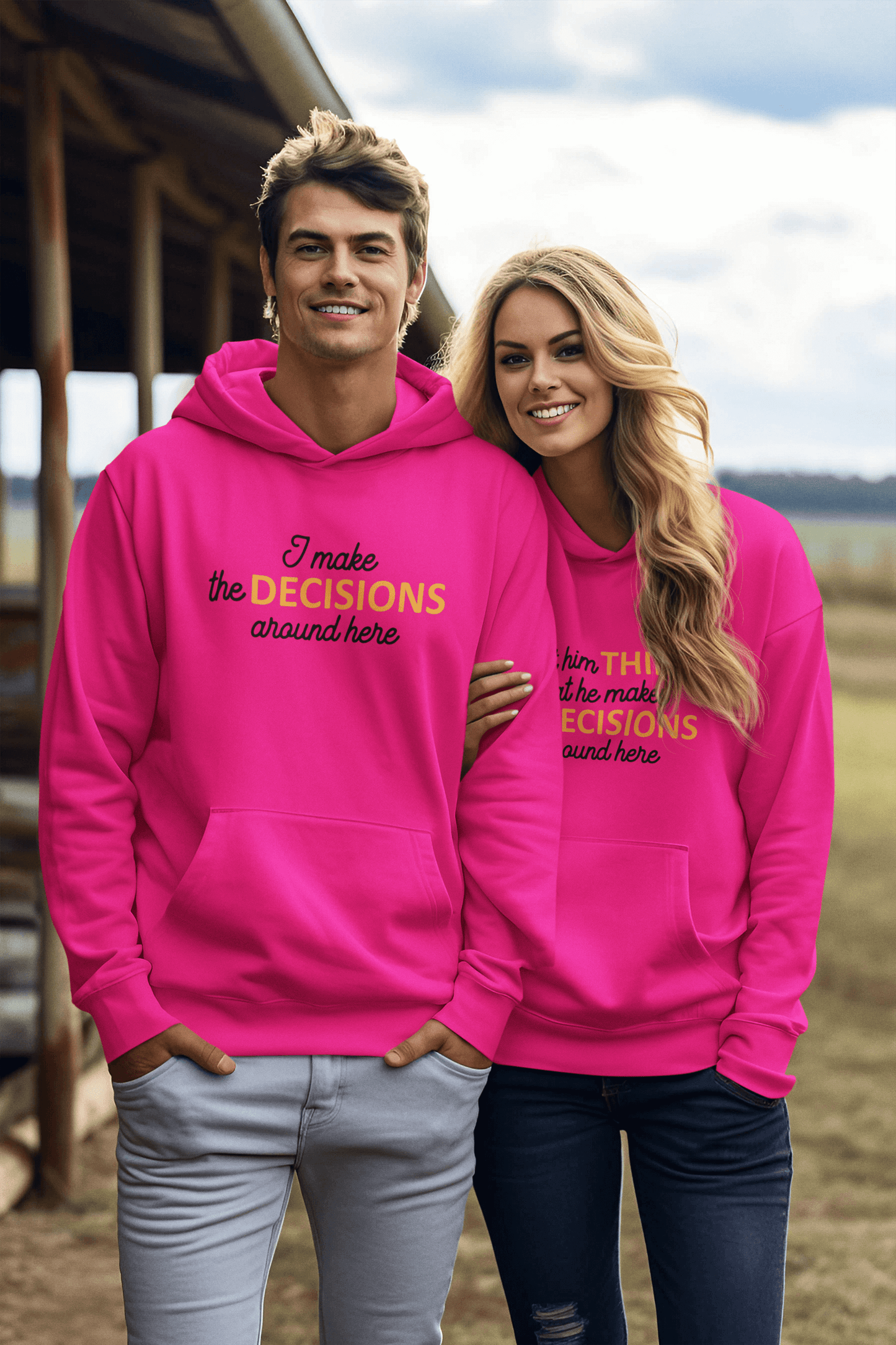 I make the decisions Matching Hoodie Set - Luxe-Custom-Designer