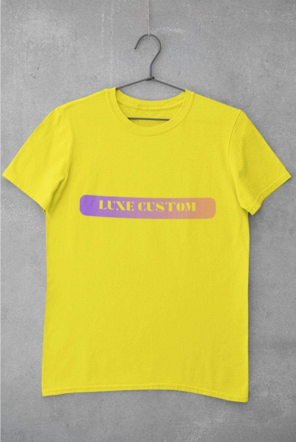 CC 2 Tone T-Shirt - Luxe-Custom-Designer