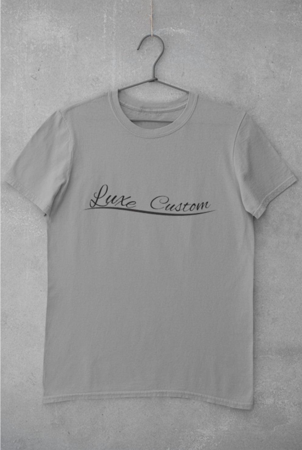 Cross Chest Luxe T-Shirt - Luxe-Custom-Designer