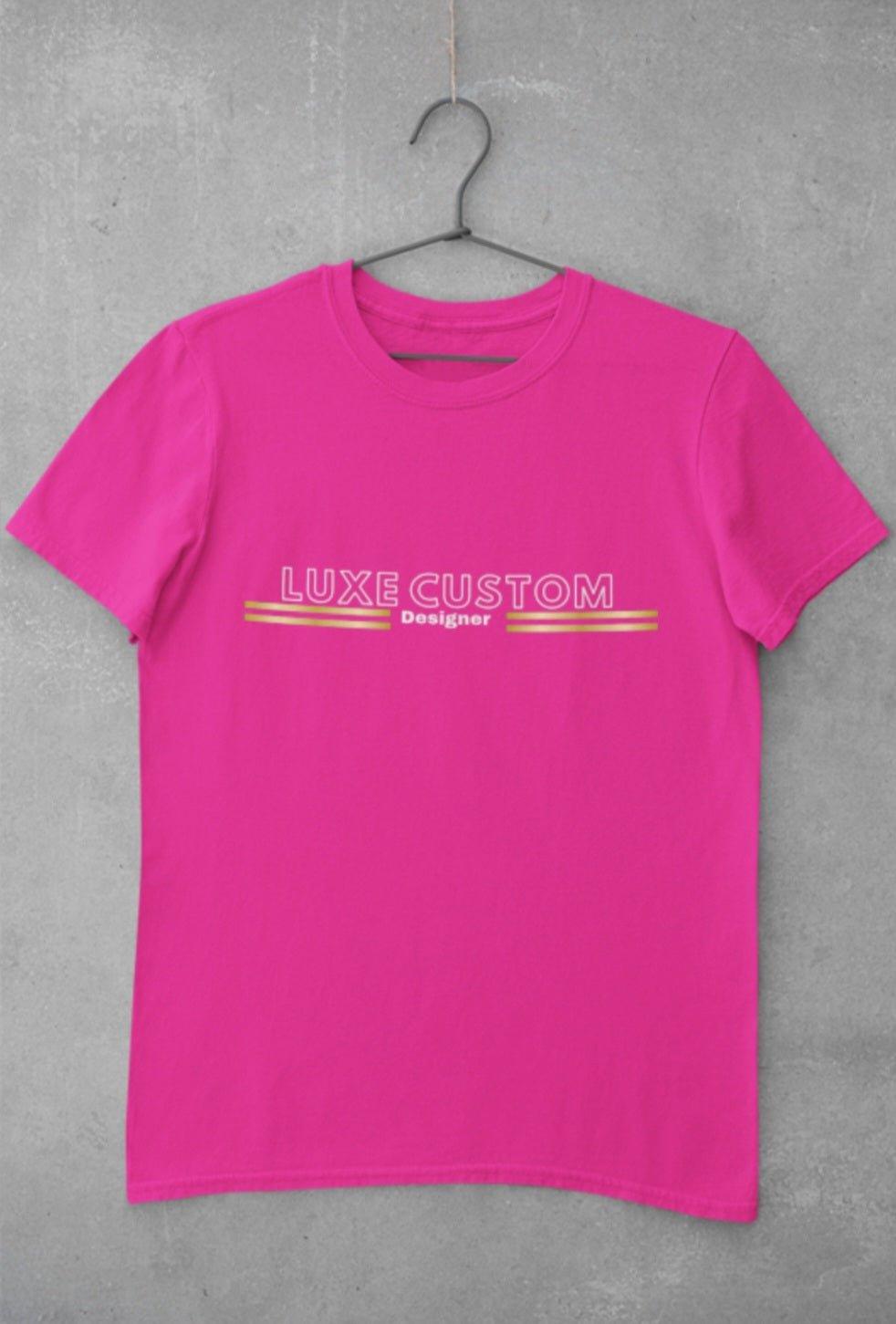 Deluxe T-Shirt - Luxe-Custom-Designer