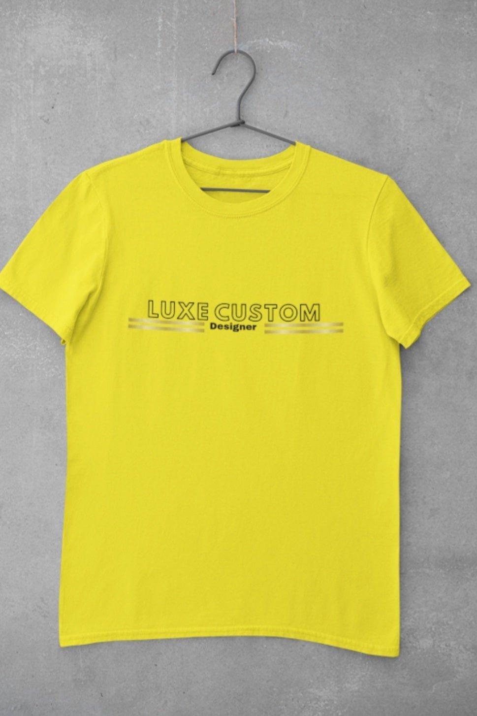 Deluxe T-Shirt - Luxe-Custom-Designer
