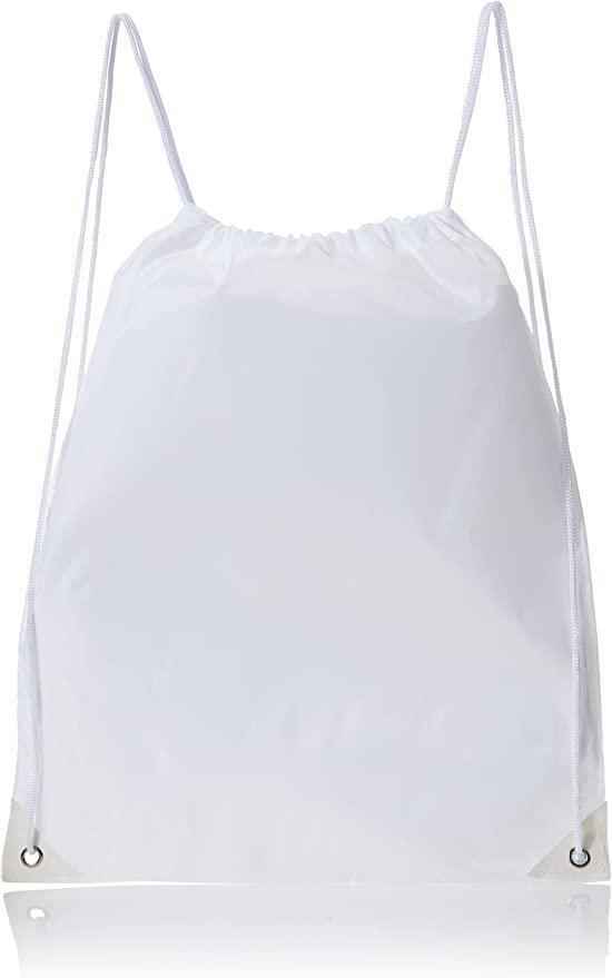 Personalised Drawstring Backpack, Gym Rucksack, School Sport Bag, PE Kit Bag - Luxe Custom Designer