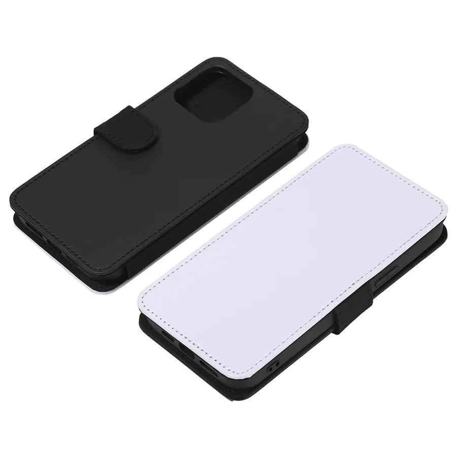 Personalised iPhone 14 Pro Max 6.7 - PU Leather Flip Case