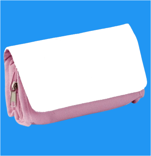 Personalised Pencil Case Bag - Pink - Luxe Custom Designer