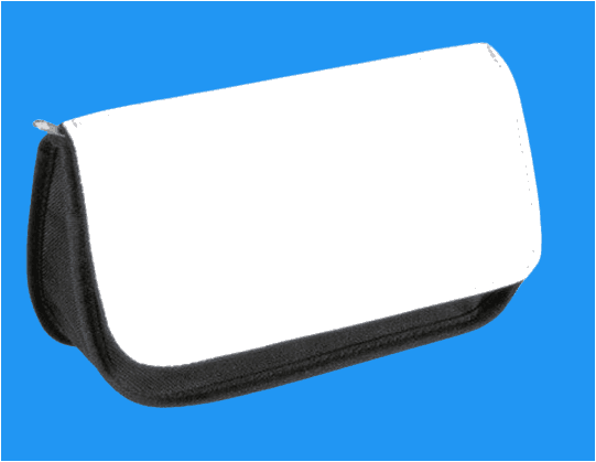 Personalised Pencil Case / Make Up Bag Black - Luxe Custom Designer