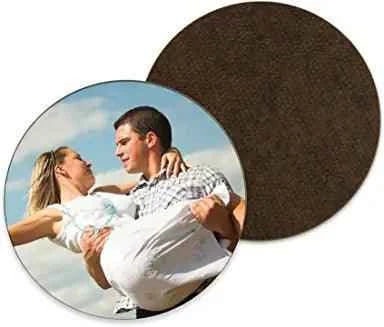 Photo Round Hardboard Coaster